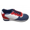 Blauer USA SODASH02 Sneaker White-Red-Navy Outlet Numero38