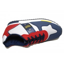 Blauer USA SODASH02 Sneaker White-Red-Navy Outlet Numero38