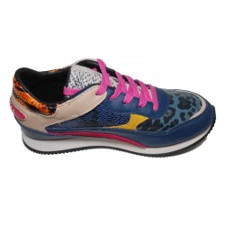 Ape Pazza Tati Sneaker Multicolor Blue