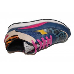Ape Pazza Tati Sneaker Multicolor Blue